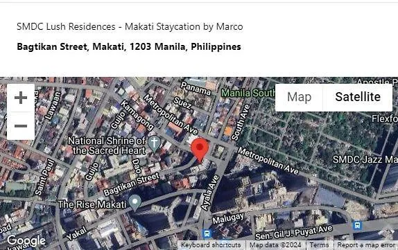 Makati Staycation By Marco - Smdc Lush